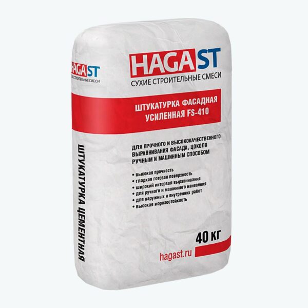 Штукатурка цементно-известковая Haga ST FS-410